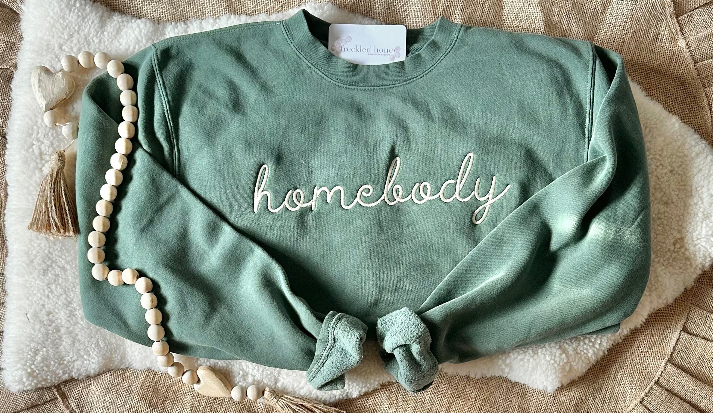 Honey on sale embroidered sweatshirt